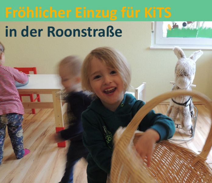 fröhlicher Umzug mit KiTS